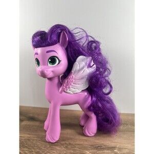 My Little Pony G5 Purple Brushable Hair Princess Petal Head Turns 5" Pegasus